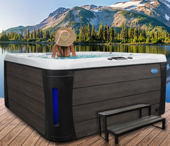 Calspas hot tub being used in a family setting - hot tubs spas for sale Wenatchee